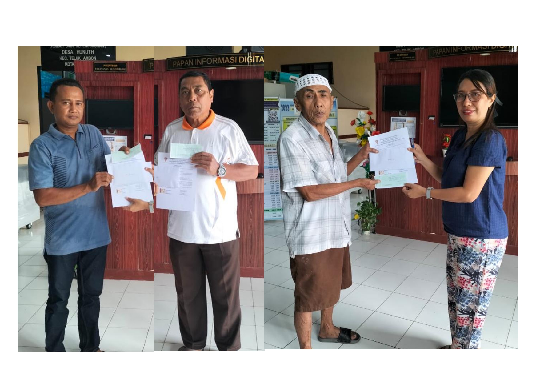 Jelang Idul Adha 1445 H/2024, Pemdes Hunuth Serahkan Bantuan Kepada 3 Masjid